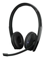 EPOS 1000897 On Ear headset Telefoon Bluetooth Stereo Zwart Noise Cancelling Volumeregeling, Microfoon uitschakelbaar (mute) - thumbnail