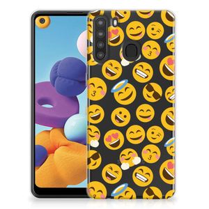 Samsung Galaxy A21 TPU bumper Emoji