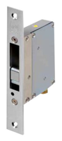 Effeff 310KL Elektrische inbouw schuifdeuropener type 310 | spanningsloos ontgrendeld | sluitplaat 112 KL verzinkt | 24V= | DIN links en DIN rechts. -