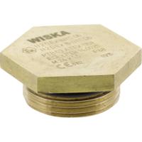 Wiska 10030203 EX-VSM 25 Blindstop Slagvast, Explosiebestendig M25 Metaal Natuur 1 stuk(s)