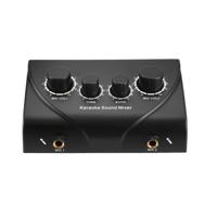 Karaoke sound mixer professionele audio systeem draagbare mini digitale audio geluid karaoke machine ECHO mixer systeem