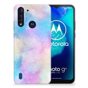 Hoesje maken Motorola Moto G8 Power Lite Watercolor Light