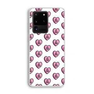 GIRL POWER: Samsung Galaxy S20 Ultra Transparant Hoesje