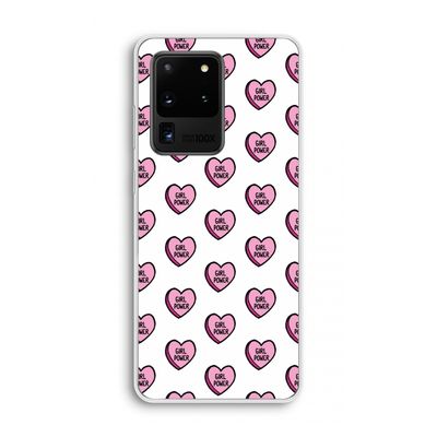 GIRL POWER: Samsung Galaxy S20 Ultra Transparant Hoesje