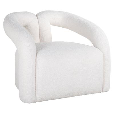 Fauteuil Dana white furry
