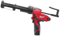 Milwaukee m12 pcg/310c-201b kit-/lijmpistool met 310ml patroonhouder | 2.0ah - 4933441655