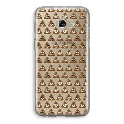 Poop emoji: Samsung Galaxy A5 (2017) Transparant Hoesje