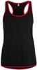 Starworld SW405 Ladies´ Contrast Sports Vest - Black/Fiesta Red - S Starworld SW405 Ladies´ Contrast Sports Vest - Black/Fiesta Red - S