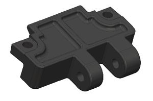 Gearbox Brace Mount A - Rear - Composite - 1 pc (C-00180-020)