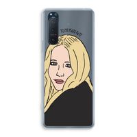 Mary Kate: Sony Xperia 5 II Transparant Hoesje