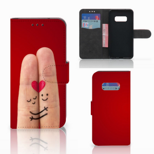 Samsung Galaxy S10e Wallet Case met Pasjes Liefde - Origineel Romantisch Cadeau