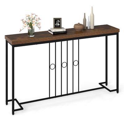 Industriële Console Tafel 140 cm Smalle Gang Console Tafel