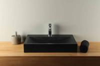 Basaltstein Waschbecken 60 cm BE-001mk