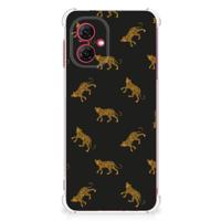 Case Anti-shock voor Motorola Moto G55 Leopards