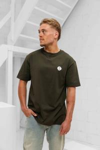 Black Bananas Mono Relax T-Shirt Heren Groen - Maat S - Kleur: Groen | Soccerfanshop