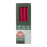 Dinerkaarsen Bolsius box rood - set van 8 - ø2x23 cm Dinerkaarsen Bolsius box rood - set van 8 - ø2x23 cm