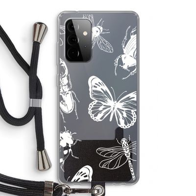 Tiny Bugs: Samsung Galaxy A72 5G Transparant Hoesje met koord