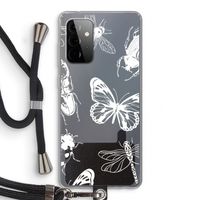 Tiny Bugs: Samsung Galaxy A72 5G Transparant Hoesje met koord