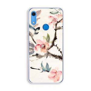 Japanse bloemen: Huawei Y6s Transparant Hoesje