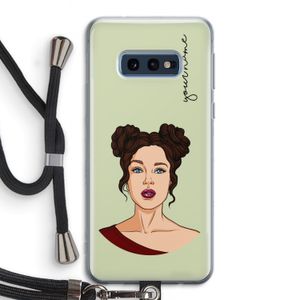 Pop-Art Creator: Samsung Galaxy S10e Transparant Hoesje met koord