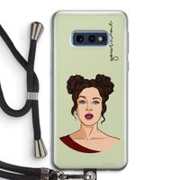 Pop-Art Creator: Samsung Galaxy S10e Transparant Hoesje met koord