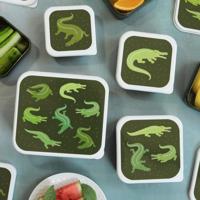 A Little Lovely Company | Lunch en Snack Box Set Krokodillen