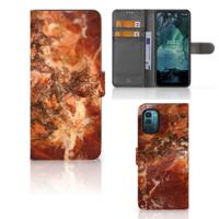 Nokia G11 | G21 | Bookcase | Marmer Bruin