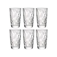 Bormioli Rocco Longdrinkglazen Diamond Transparant 470 ml - 6 Stuks