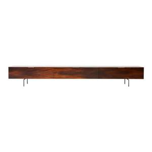 HKliving Rosewood Tv-meubel - Veneer - 250 cm