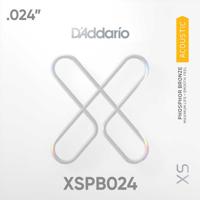 D'Addario XSPB024 XS Coated Phosphor Bronze .024 Losse Snaar