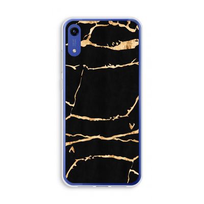 Gouden marmer: Honor Play 8A Transparant Hoesje