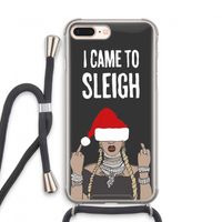 Came To Sleigh: iPhone 8 Plus Transparant Hoesje met koord