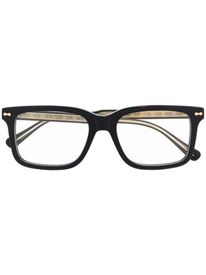 Gucci Eyewear lunettes de vue à monture carrée - Noir