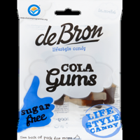 De Bron Cola Gums Sugarfree 100 g bij Jumbo