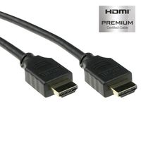 ACT AK3941 4K HDMI High Speed Ethernet Premium Certified Kabel - HDMI-A Male/HDMI-A Male - 50 cm