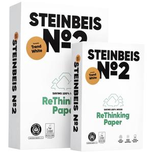 STEINBEIS No. 2 99779553 Printpapier, kopieerpapier DIN A3 80 g/m² 500 vellen Wit