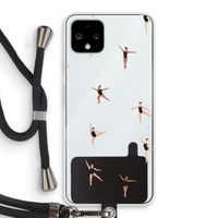 Dancing #1: Pixel 4 Transparant Hoesje met koord