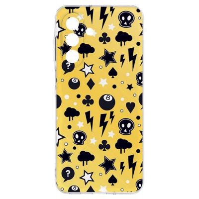 TPU Hoesje Samsung Galaxy A17 - Punk Yellow Backcover TPU Hoesje Samsung Galaxy A17 - Punk Yellow Backcover