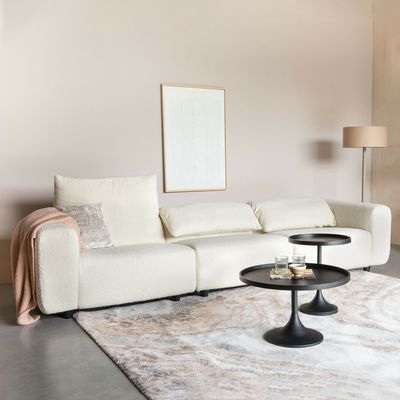 Zuiver 4,5-zits Bank 'Wings' Bouclé