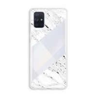 Biggest stripe: Galaxy A71 Transparant Hoesje