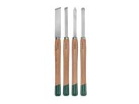 PARKSIDE Set beitels, snijmesjes en set messen (Houtdraaibeitelset vlak)