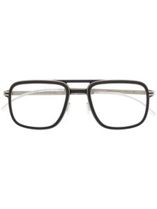 Mykita lunettes de vue à monture ronde - Noir