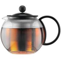 Assam - theiere een zuiger bodum, plastic deksel, roestvrijstalen filter, 0,5 l