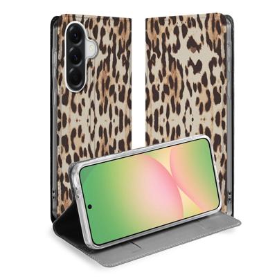 Book Wallet Case Samsung Galaxy A57 Leopard