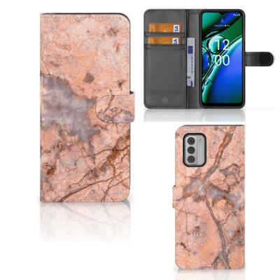 Nokia G42 | Bookcase | Marmer Oranje