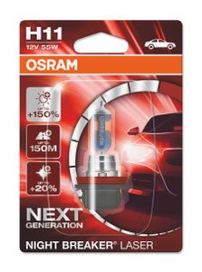 NIGHT BREAKERÂ® LASER next generation OSRAM, Spanning (Volt)12V