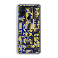 Majorelle Blue Print: OnePlus Nord N10 5G Transparant Hoesje