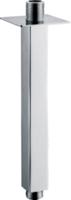 Wiesbaden luxe douche-arm vierkant plafondbev. 20cm chroom