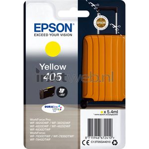 Epson Singlepack Yellow 405 DURABrite Ultra Ink