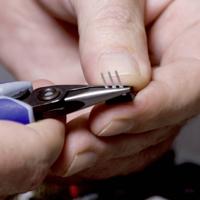 Knipex 34 22 130 Platte rondbektang Elektronica en fijnmechanica Recht Chroom-vanadium kogellagerstaal 135 mm - thumbnail